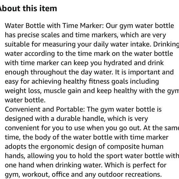 Sport Water Bottle - Picture 7 of 9